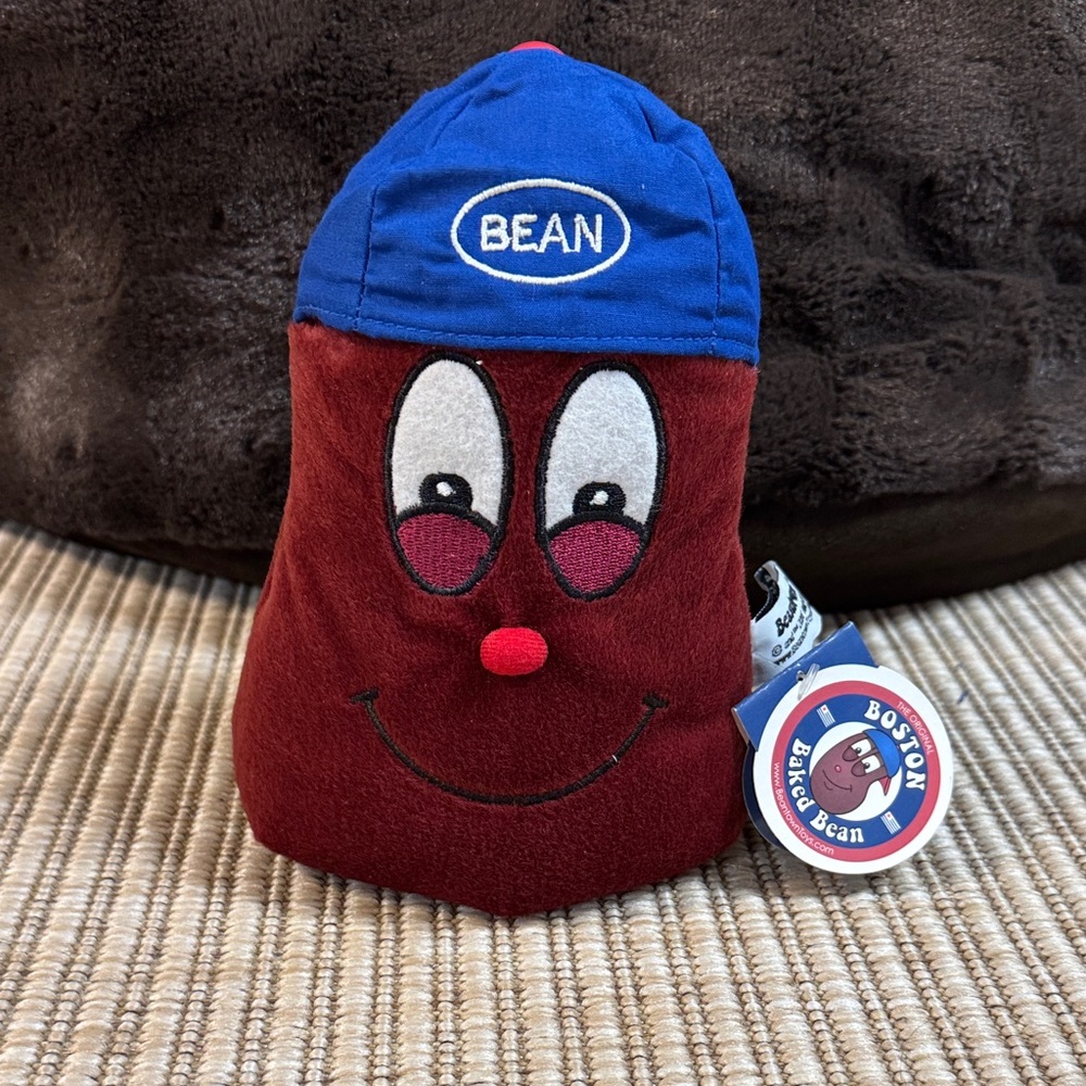 Boston Baked Bean Plush Toy 2007 Rare